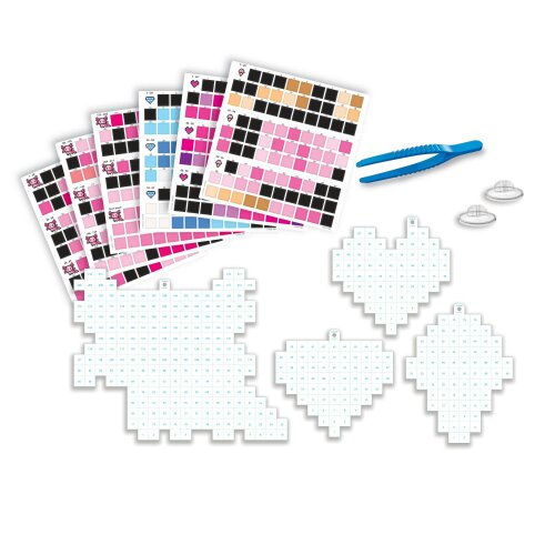 4M Pixoeasy Axolotl | Pixel Art Kit | Craft Kits for Kids