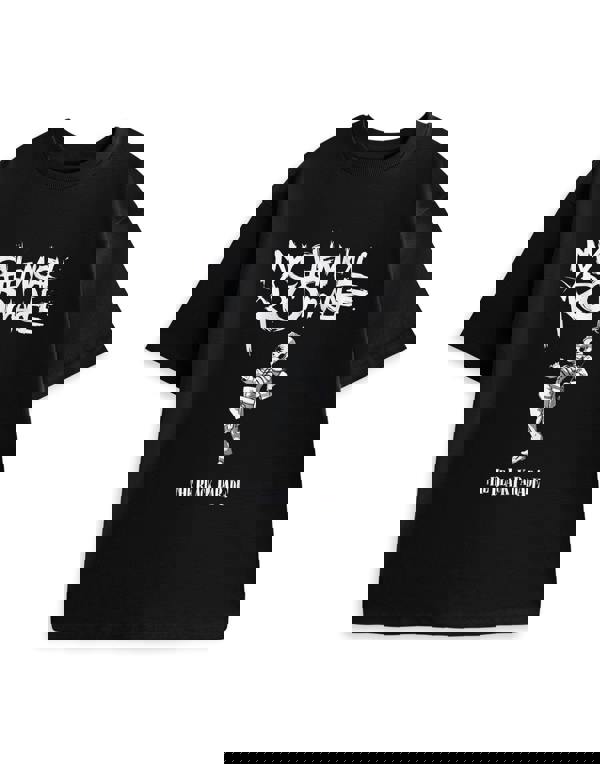 My Chemical Romance Mens Black Logo Short Sleeve Long Leg Pyjama Set