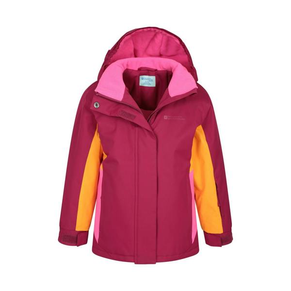 Mountain Warehouse Childrens/Kids Honey Ski Jacket - Berry - 