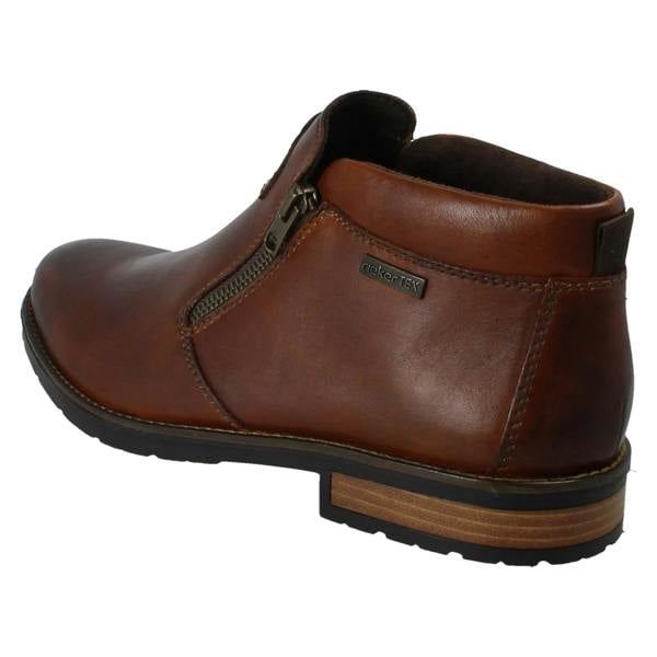 Rieker Mens Rieker TEX Double Zip Chelsea Ankle Boots 14656