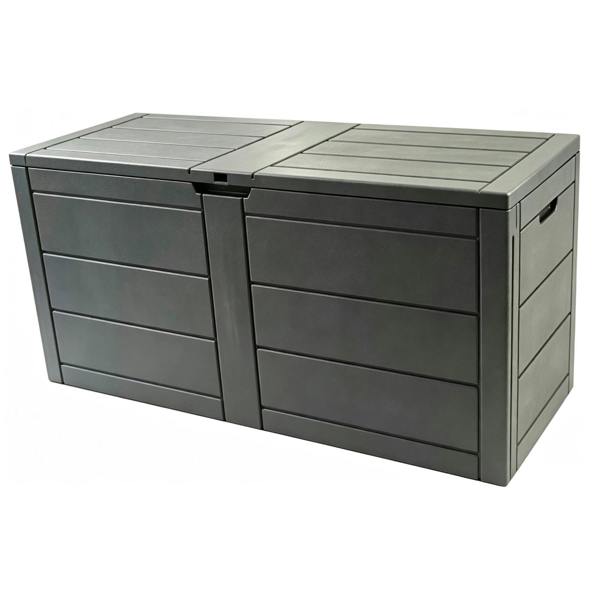 Gr8 Garden 250L Garden Storage Box Outdoor Waterproof Lockable Patio Cushion Tool Toy Chest