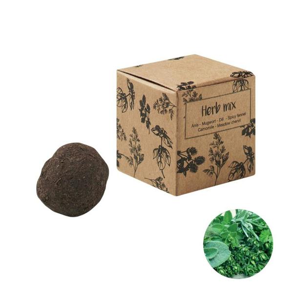 MidOcean Bombi III Herb Bomb Seed Growing Kit - Beige - 