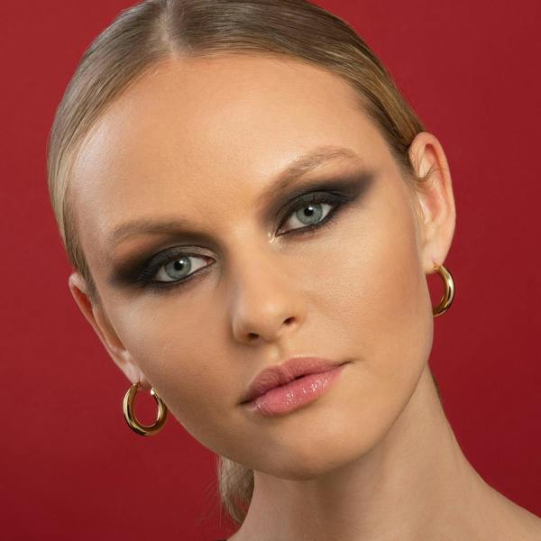 Chunky Gold Hoop Earrings for Women - namana.london