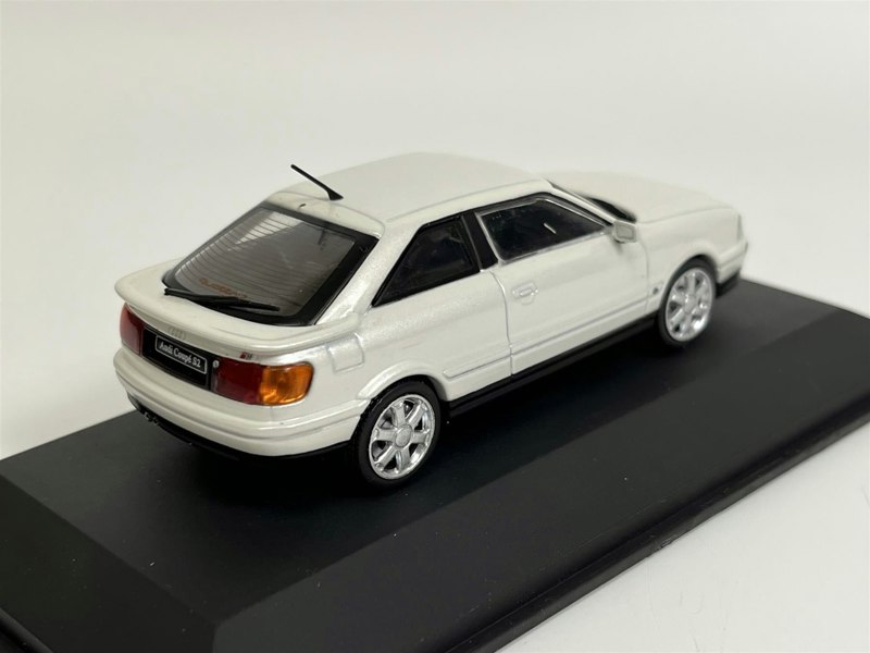 Solido 1992 Audi Coupe S2 2226ccm 5cyl Turbo White 1:43 Scale 4312202