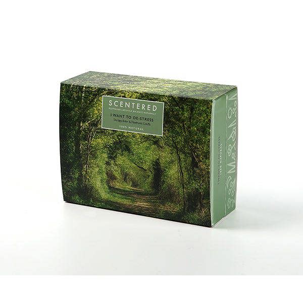 Scentered Aromatherapy Balm & Candle I Want to De Stress Gift Set - Chamomile Mandarin