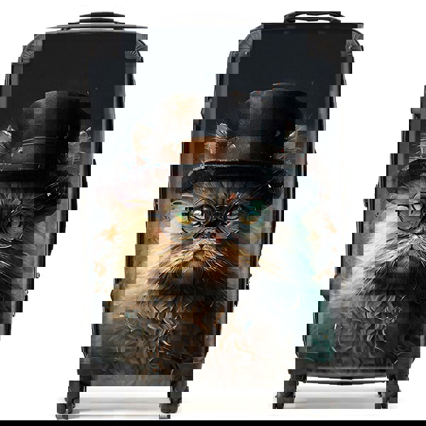 Warren Reed Persian Cat Splashart Suitcase