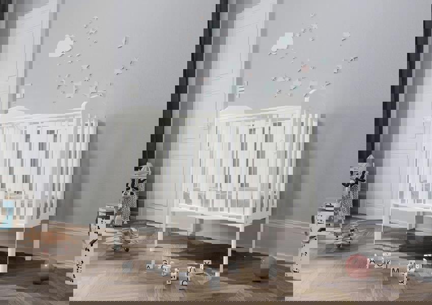 Viculii Lilibet Cot White