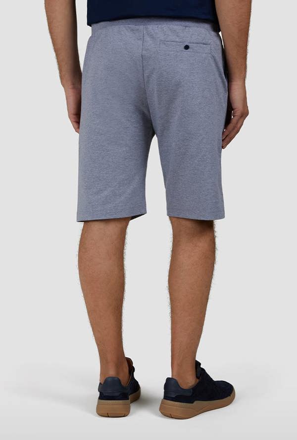Paul & Shark Men's Shark badge Stretch Fleece Cotton Bermuda Shorts