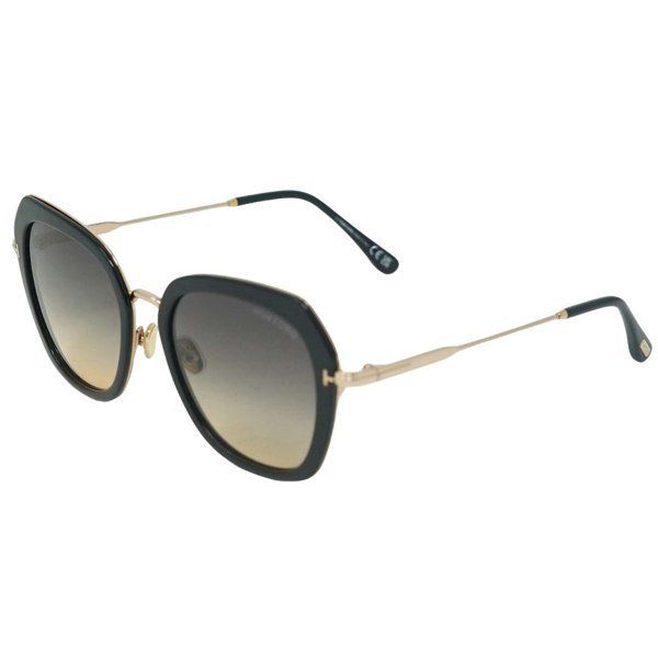 Tom Ford Kenyan FT0792 01B Sunglasses - Black & Gold