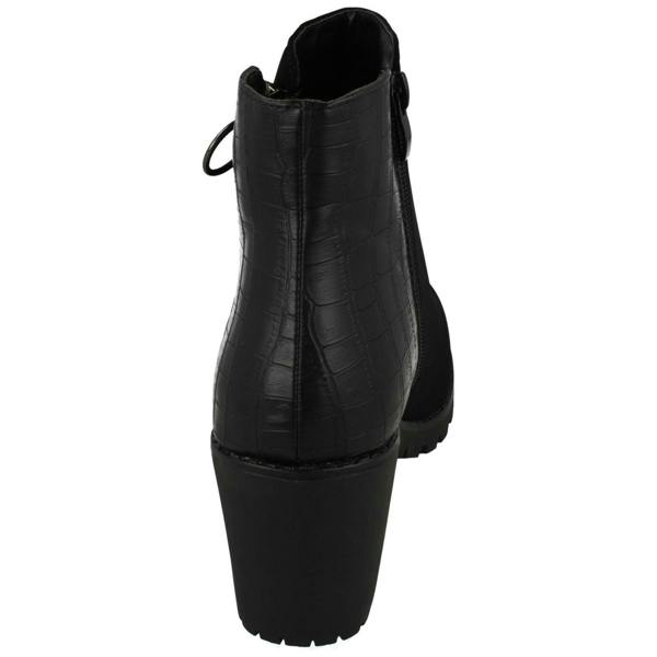 Spot On Ladies Spot On Ankle Boots