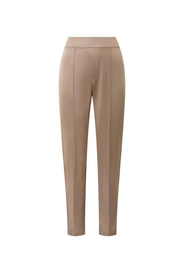 James Lakeland Cigarette Trousers Taupe