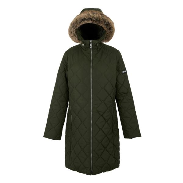 Regatta Womens/Ladies Fritha III Insulated Parka - Dark Khaki - 