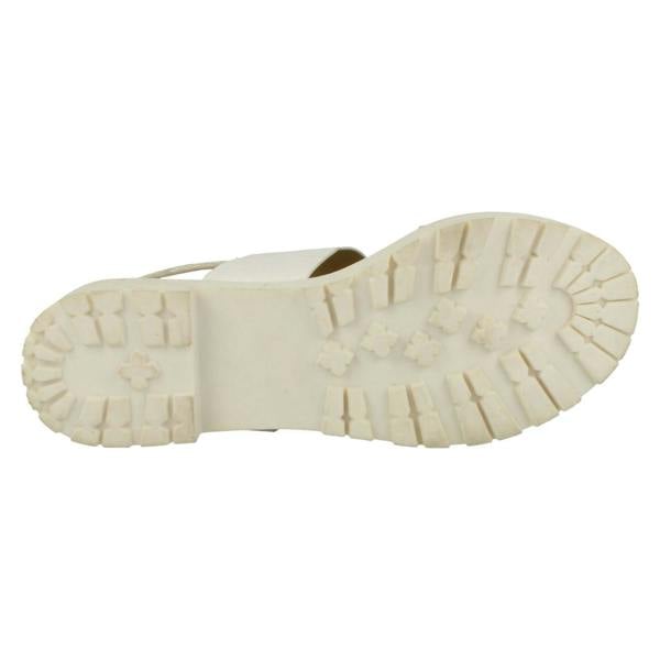 Savannah Ladies Savannah Buckle Strap Retro Sandals