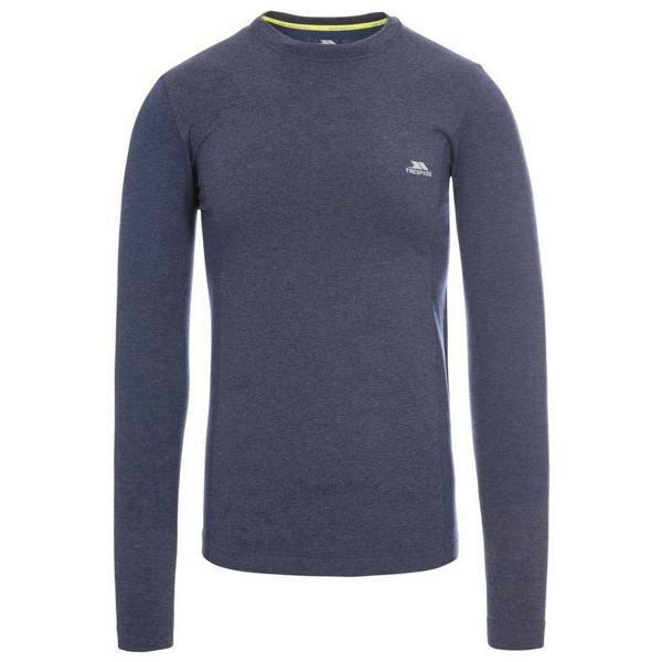 Trespass Mens Timo Long Sleeve Active Top - Navy Marl - 