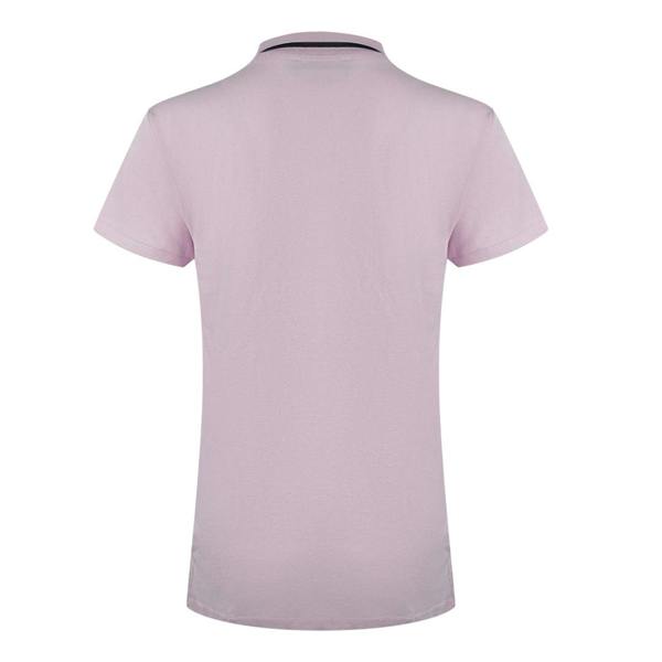 Moschino Love Moschino Signature Logo Pink Polo Shirt