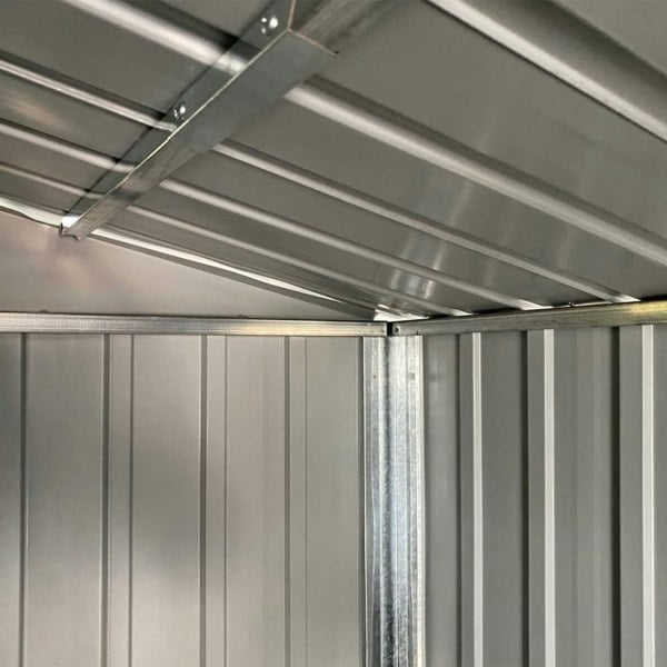 Berkfield Garden Shed Green 277x93x179 cm Galvanised Steel