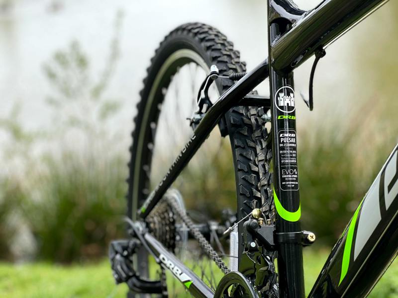 Dallingridge Pulsar Hardtail Mountain Bike, 26" Wheel - Black/Green