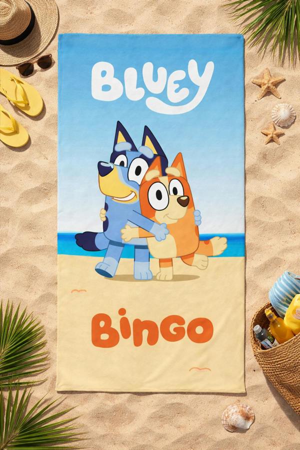 Bluey & Bingo Towel 70x140cm - VW