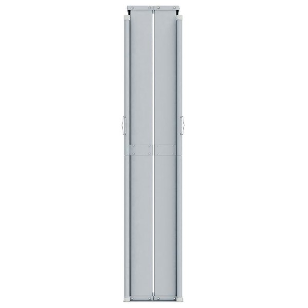 Berkfield Retractable Side Awning Blue 117x1200 cm