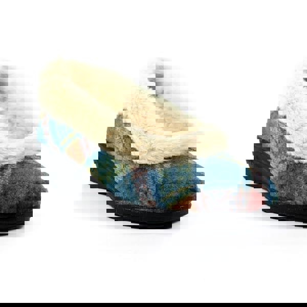 Lunar Womens/Ladies Hoxton Slippers - Blue - 