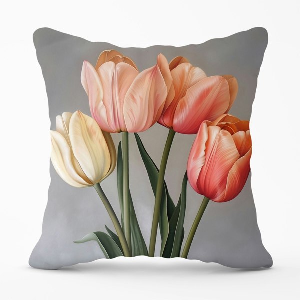 Warren Reed Spring Tulips Cushions