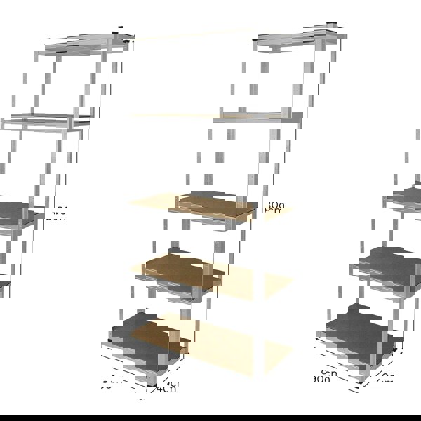 Monstershop Galvanised Racking Unit 90 x 40 x 180