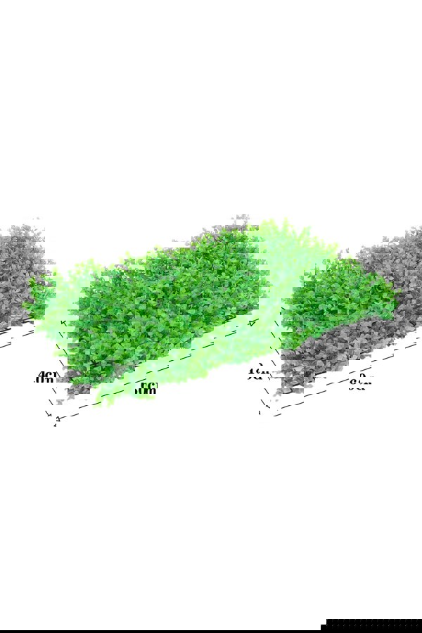 Living and Home 6 Pcs 40x60cm Artificial Eucalyptus Leaf Wall Panel Lawn Background Wall