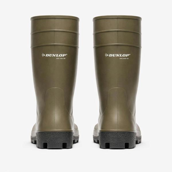 Dunlop PROTOMASTOR Safety Wellingtons   in  Green