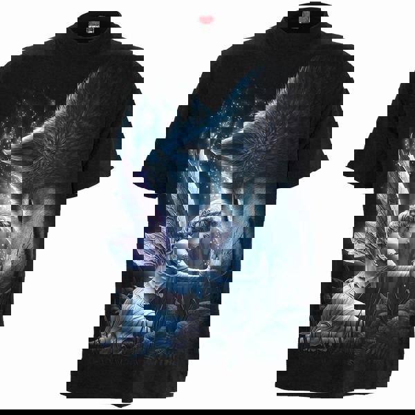 SACRED BOND - Front Print T-Shirt Black