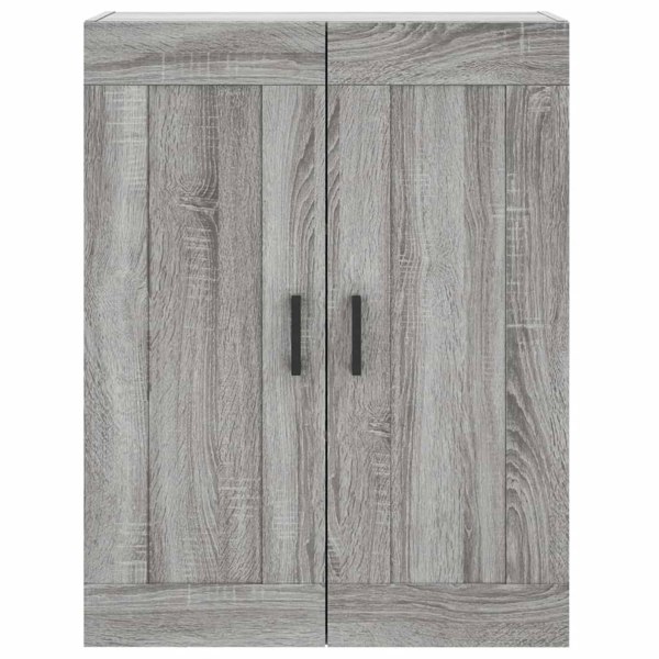 Berkfield Highboard Grey Sonoma 69.5x34x180 cm Engineered Wood