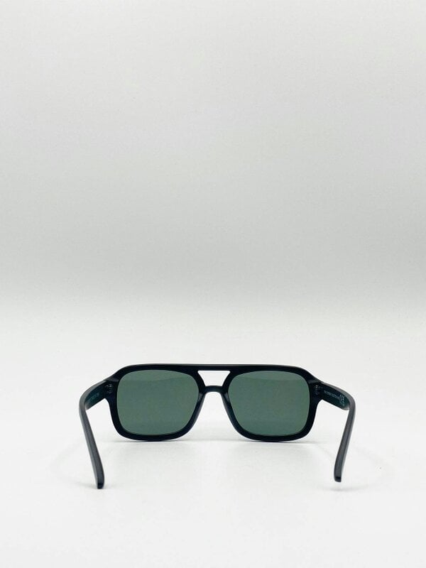 SVNX Navigator Retro Style Plastic Frame Sunglasses