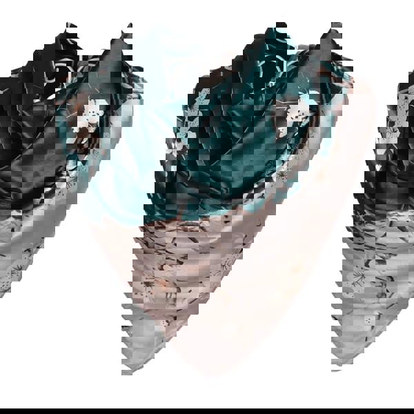 Anyyou Fashion Premium Satin Square Scarf – Green 646 Silk-Feel Neckwrap for Women