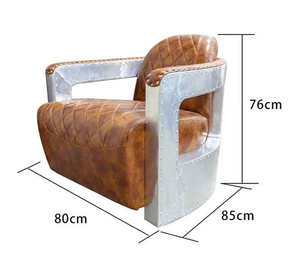 Aviator Pilot Armchair-Weilai Concept-Weilai Concept
