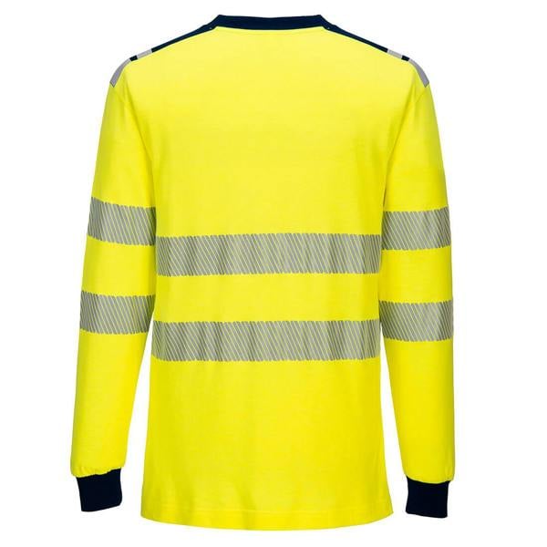 PW3 Modaflame Knit Hi-Vis FR Long Sleeve T-Shirt Portwest