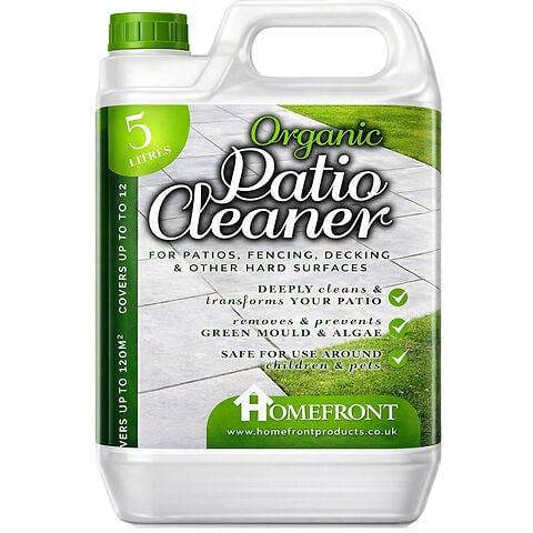 Homefront Organic Patio Cleaner 5L - Pet Friendly Formula & Free From Bleach and Harsh Chemicals