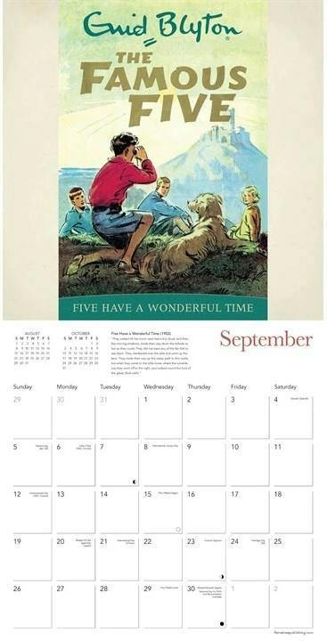 The Famous Five Calendar 2027 (Enid Blyton)