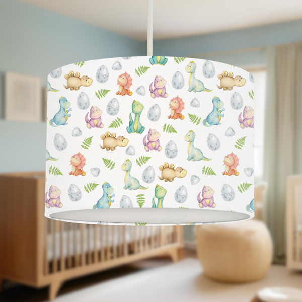 Big Little Bedrooms Baby Dinosaur Lampshade