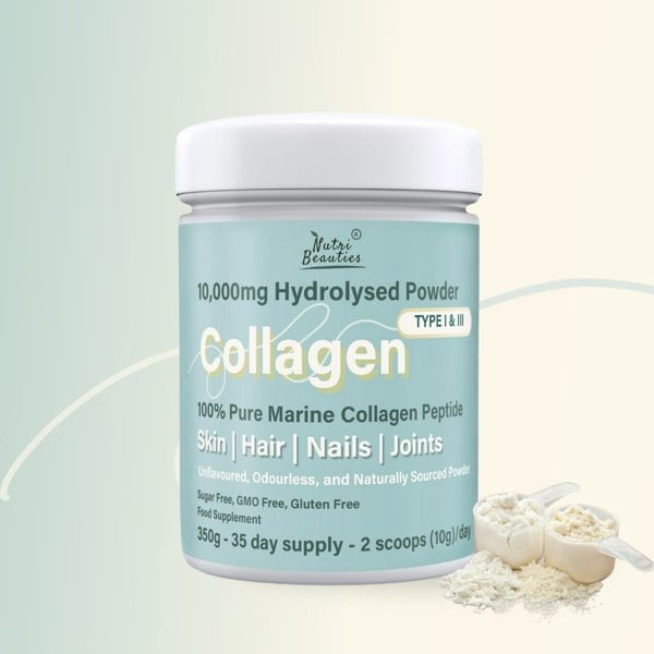 NutriBeauties Pure&nbsp;Marine Collagen Peptides Powder 10,000Mg