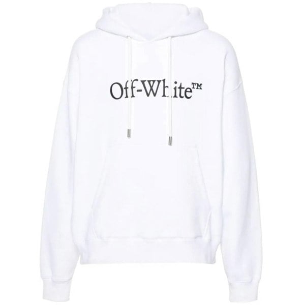 Off-White From Italy Design White Skate Fit Hoodie XS