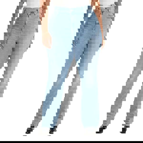 Levis Womens/Ladies 725 High Rise Plus Bootcut Jeans - Light Blue