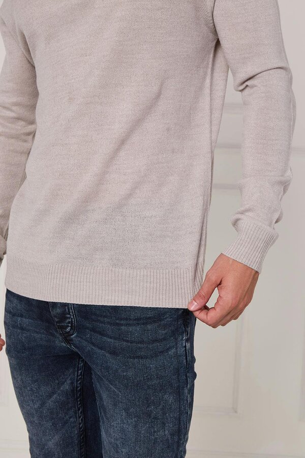 Half Zip Knit Jumper