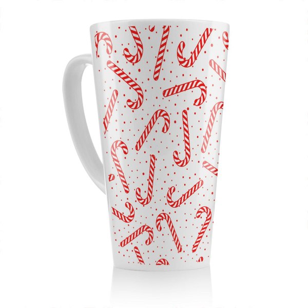 Benjamin Tate Design Canes Pattern Dining Latte Mug