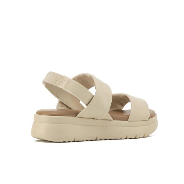 VIVA Elle: Women's Lightweight Elasticated Strap Flatform Wedge Sandals