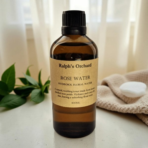 Ralph’s Orchard Rose Water (100ml) – Natural Skin Toner & Aromatherapy