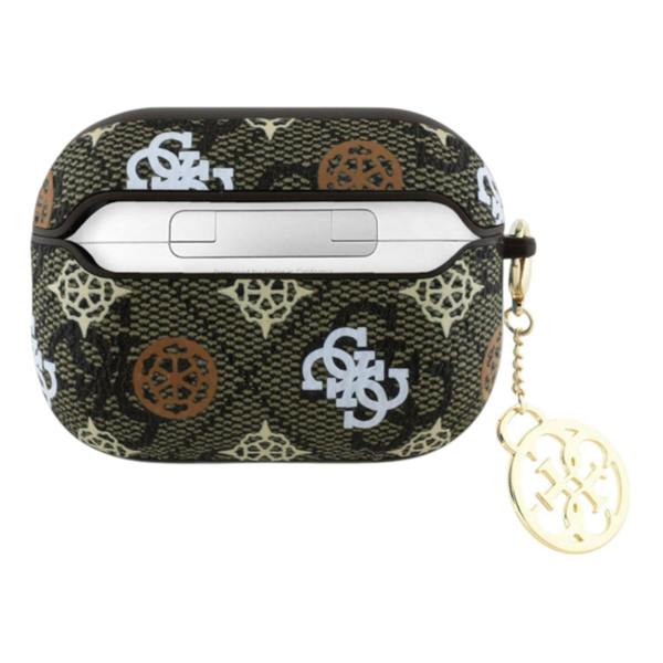Guess 4G Peony Charm Case for Airpods Pro 2 Brown - GUAP2P4RPEW