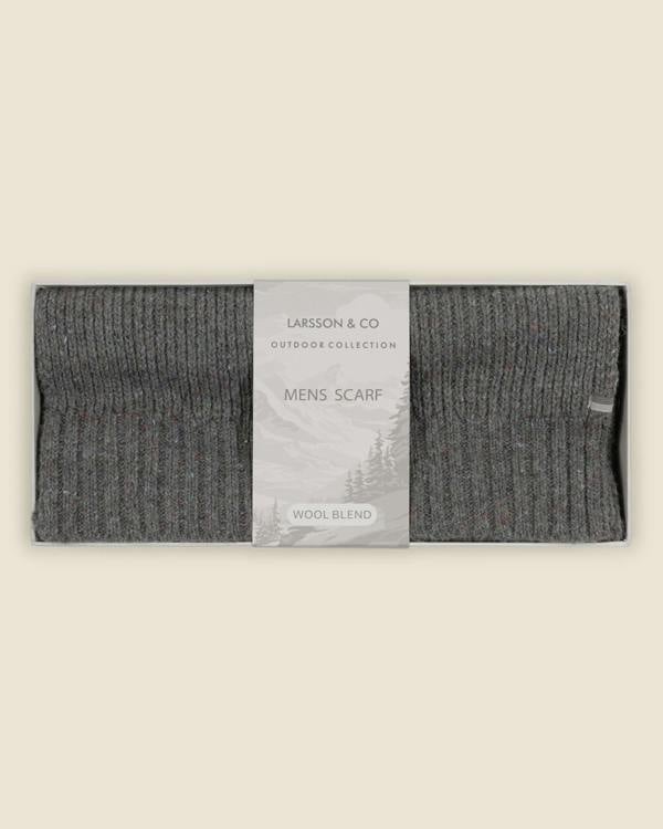 Larsson & Co Virrat - Nep Wool Blend Boxed Scarf