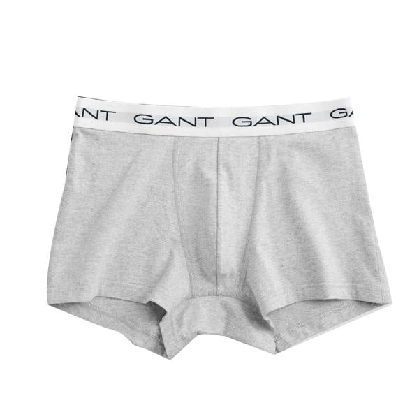 Gant Mens Trunking (Pack of 3) - Grey - 