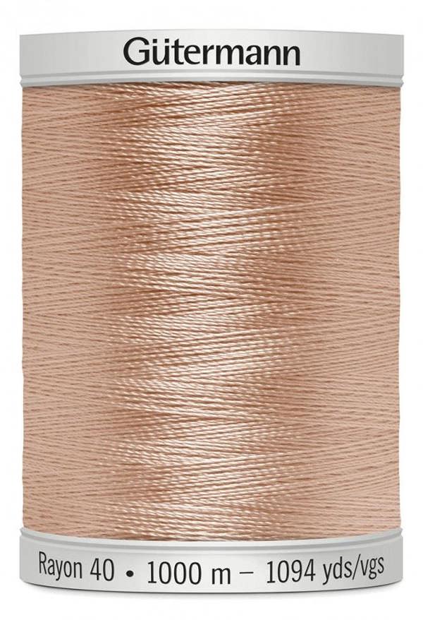 Gutermann No 40 Sulky Rayon Embroidery Thread 1000m Rayon Thread Suitable For Embroidery