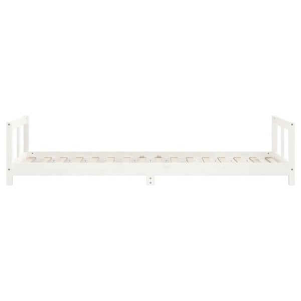 Berkfield Kids Bed Frame White 80x200 cm Solid Wood Pine