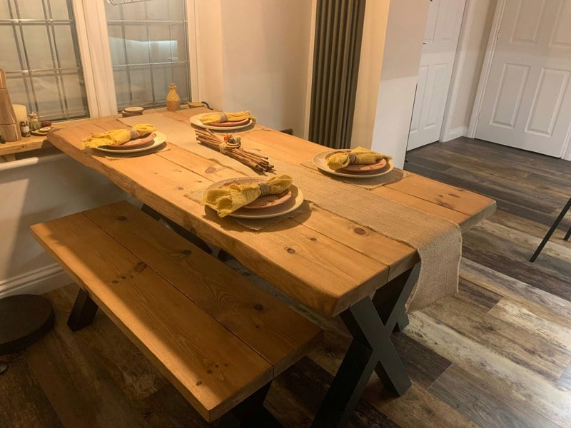 The Bespoke Carpentry Co Live Edge Table